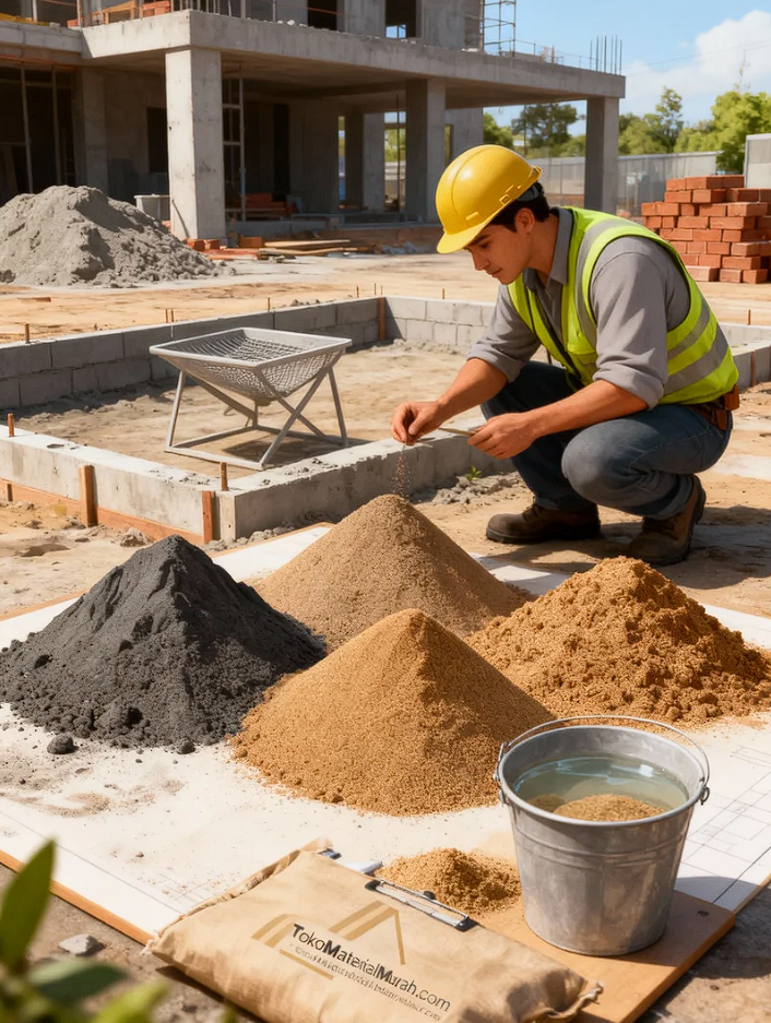 Panduan Lengkap Memilih Pasir Bangunan yang Bersih dan Aman