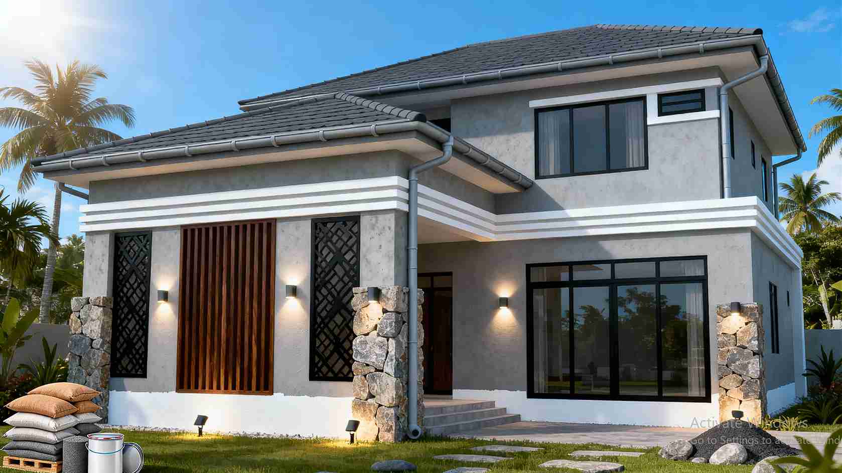 Finishing Eksterior: Cat, Plester, dan Aksesoris yang Bikin Rumah Tampil Istimewa