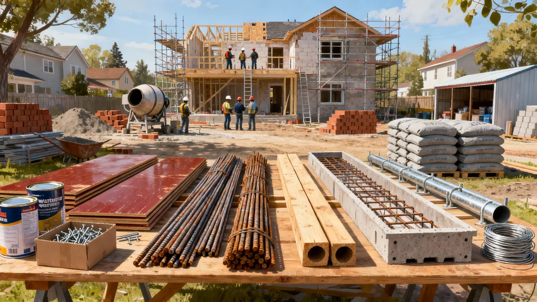 Checklist Material Struktur untuk Renovasi dan Bangun Baru di Awal Tahun