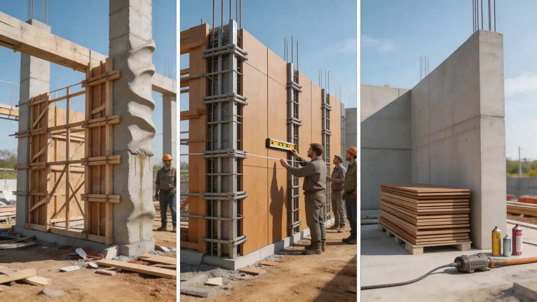 Rahasia Bekisting Presisi agar Hasil Cor Tidak Bergelombang