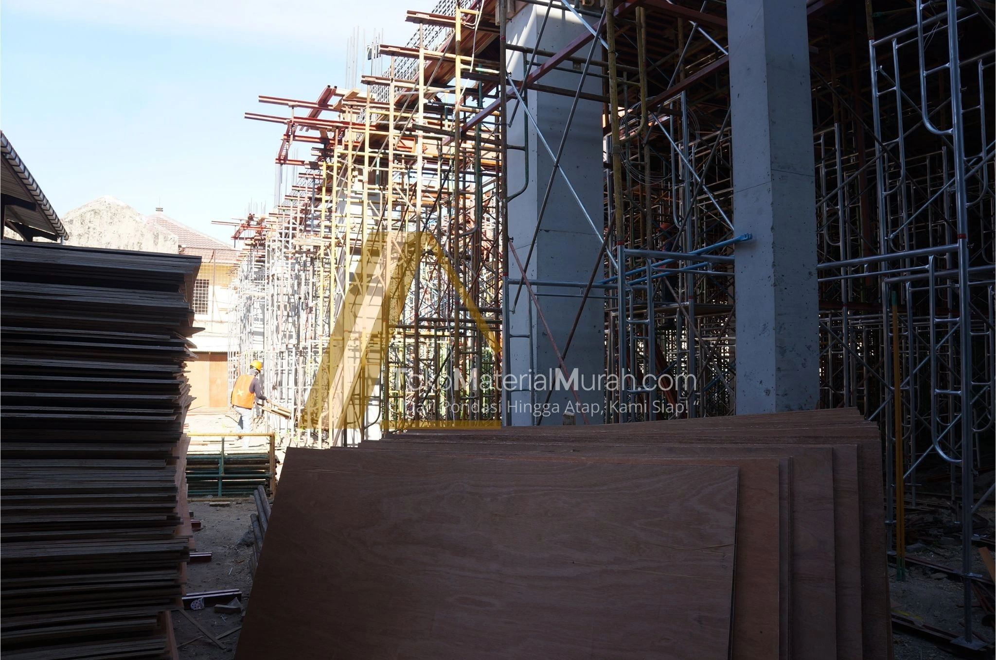 Supplier Triplek Meranti & Plywood Cor - Proyek Rumah Tinggal