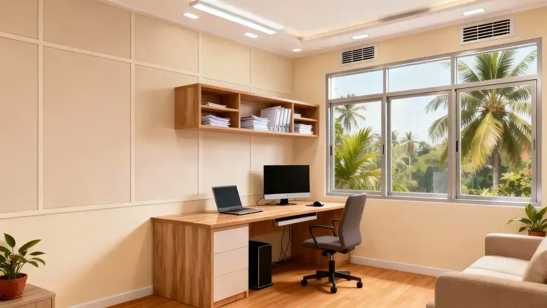 Material Bangunan untuk Ruang Kerja di Rumah: Kebutuhan & Tips
